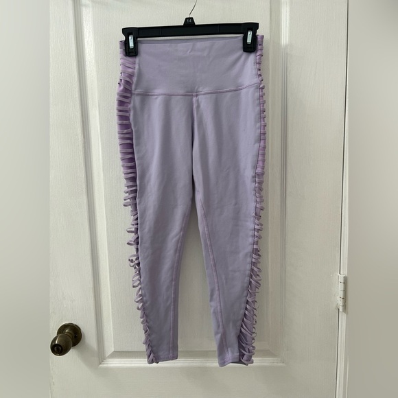 ALO Yoga High Waist Prism Capri Purple Leggings (Size S) - Picture 1 of 8